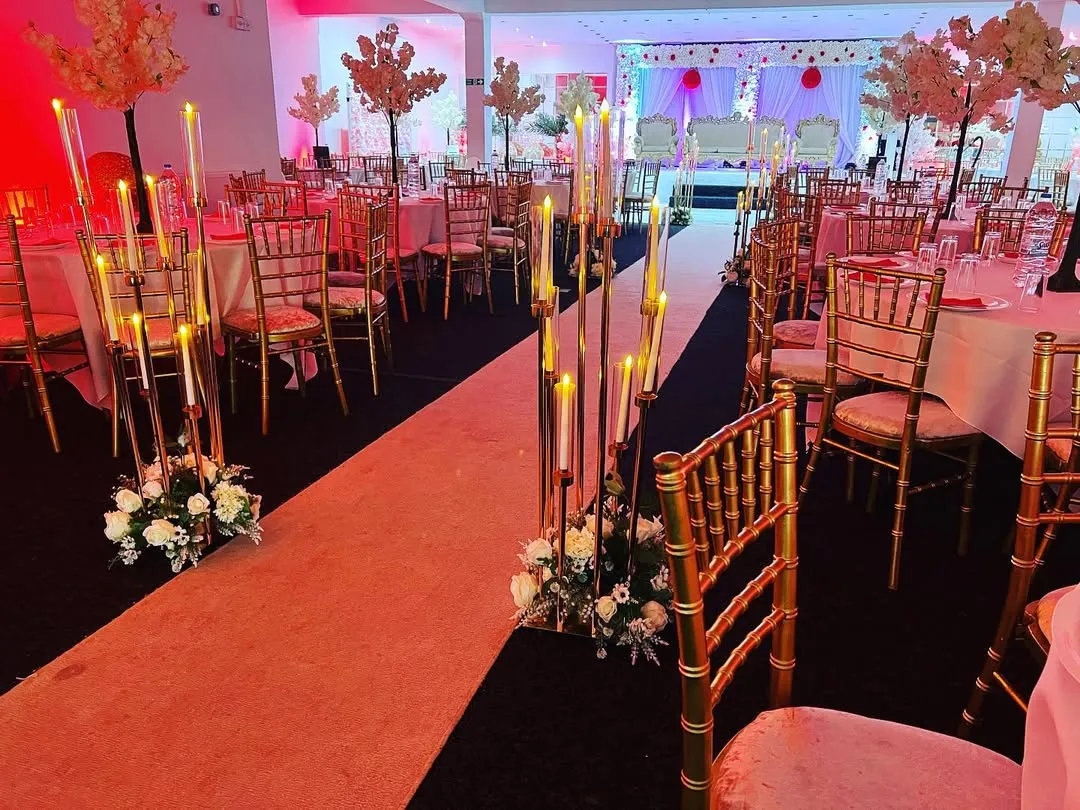 Chiavari Chair Banquet Setup