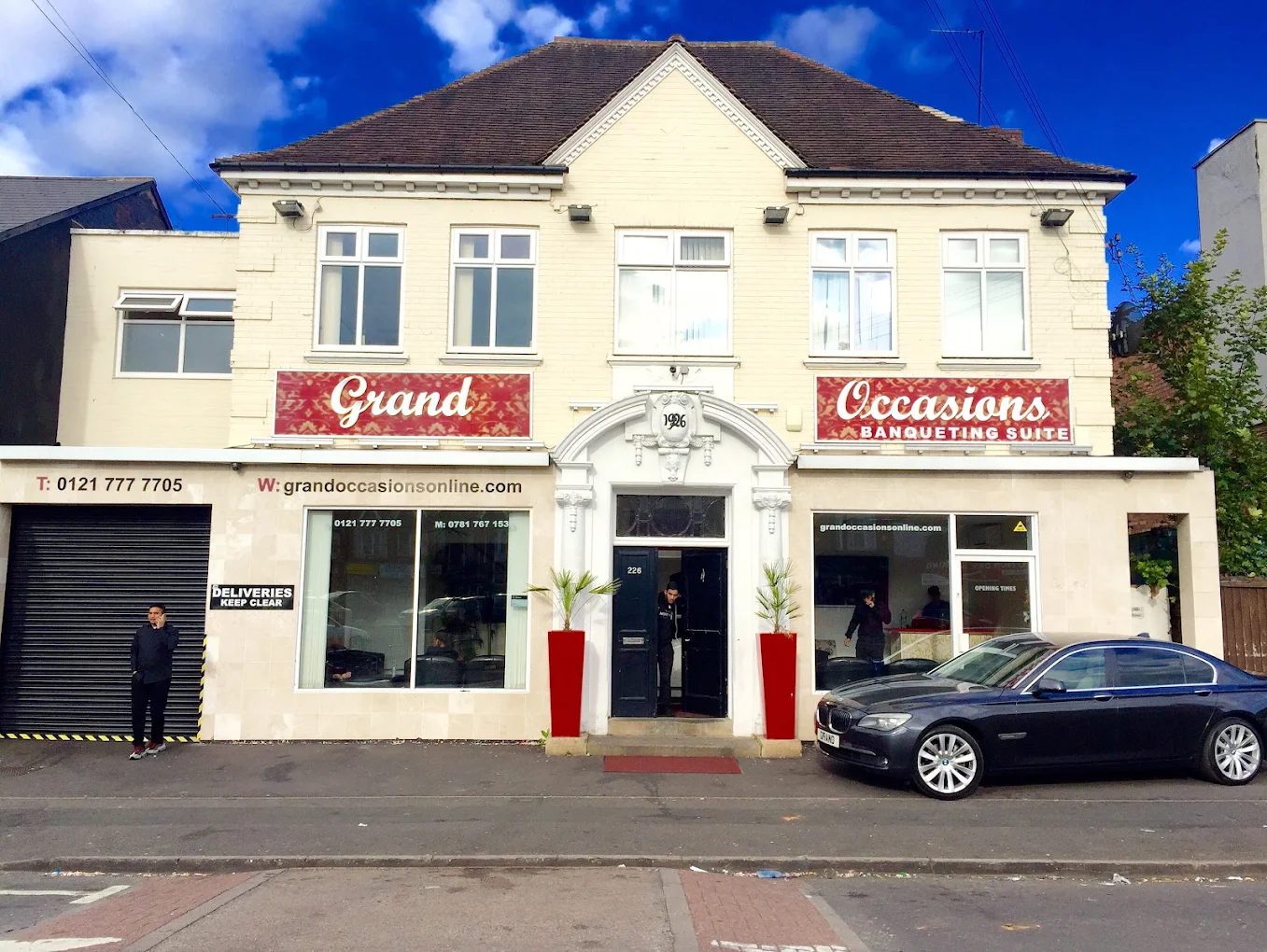 Grand Occasions Banqueting Suite Exterior